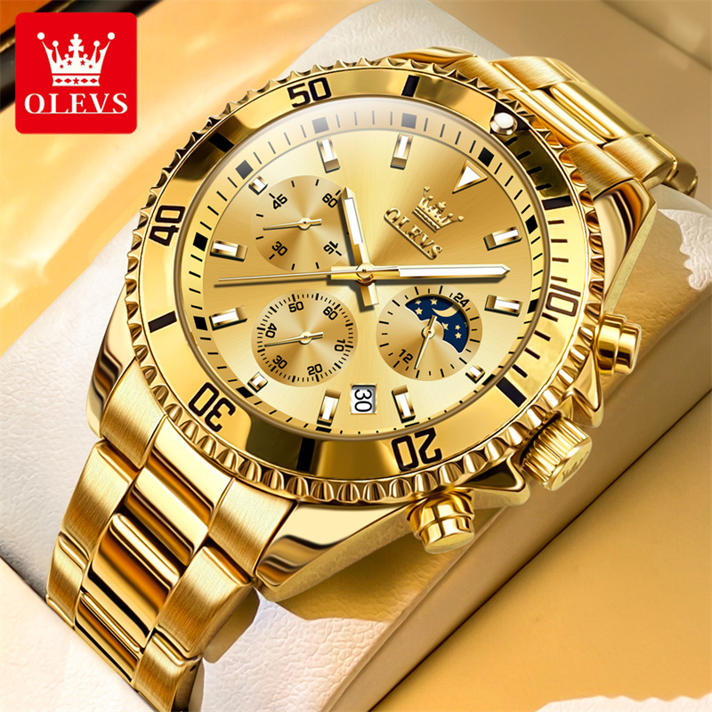 Jewelry Inspired Watches - Reloj OLEVS para hombre, relojes militares