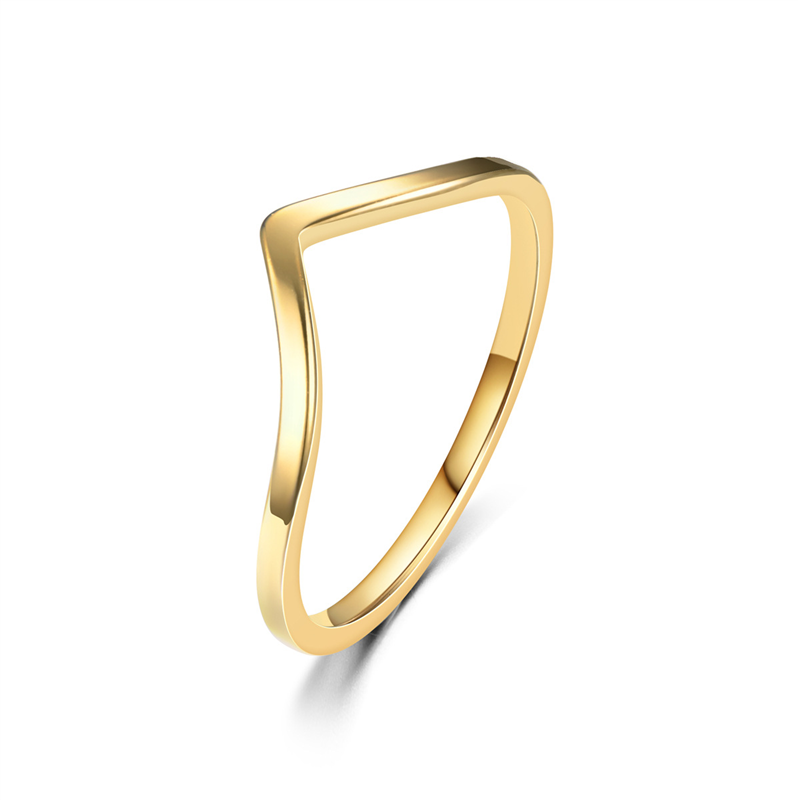 Minimalist Ring Stackable - Anillo Minimalista Irregular en Forma de