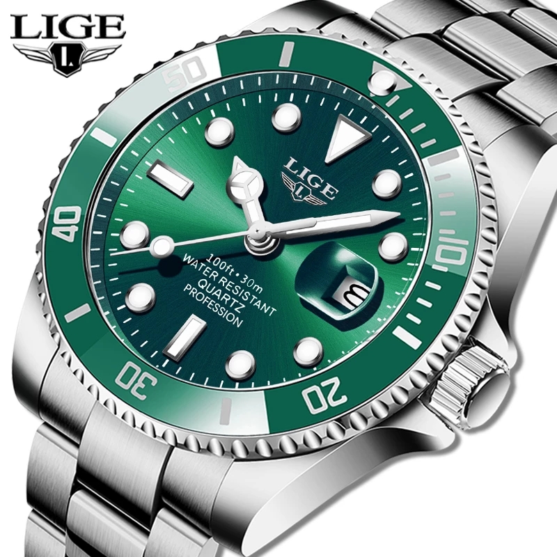 Jewelry Inspired Watches - Reloj de buceo LIGE de lujo