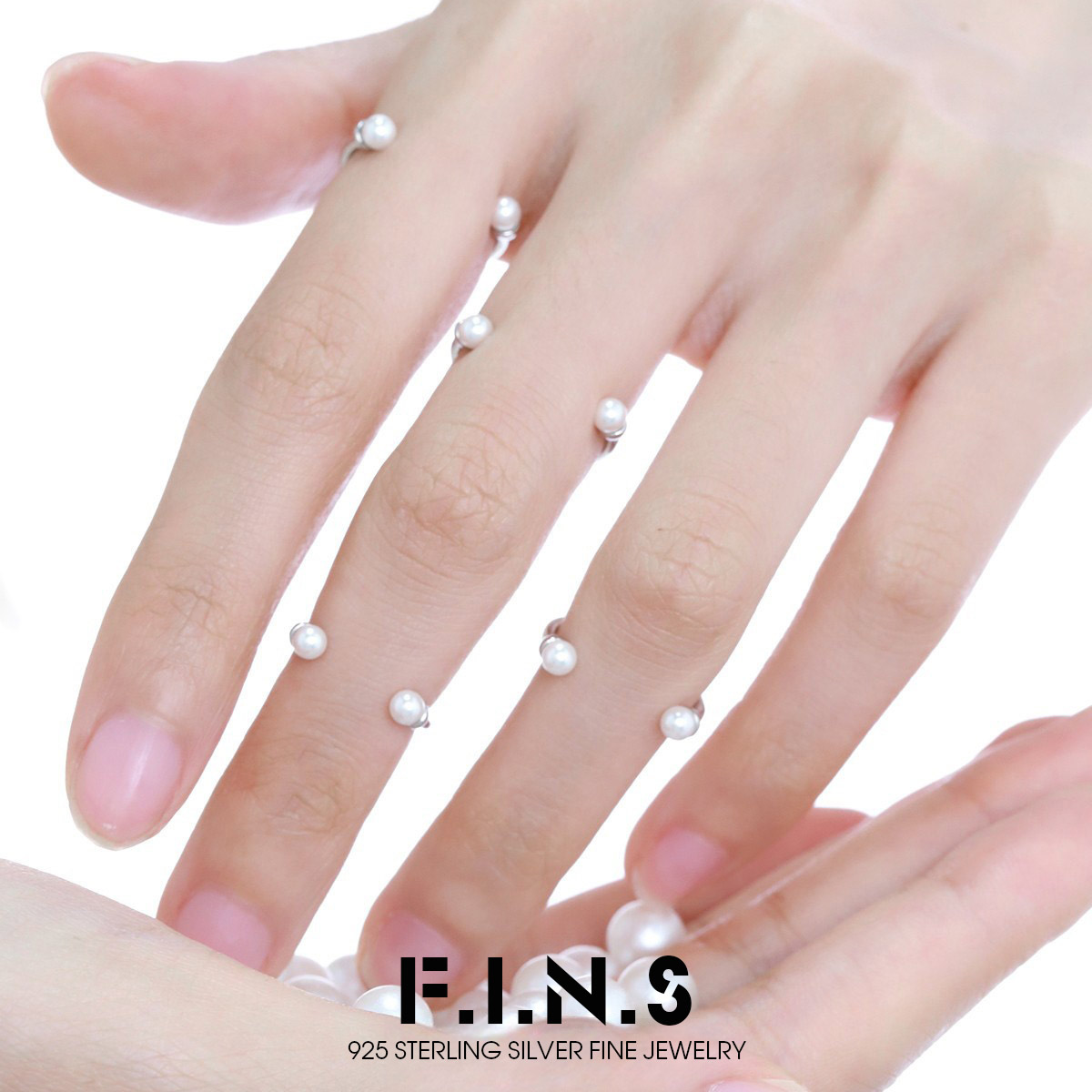 Minimalist Ring Stackable - F.I.N.S Anillo minimalista de Plata de