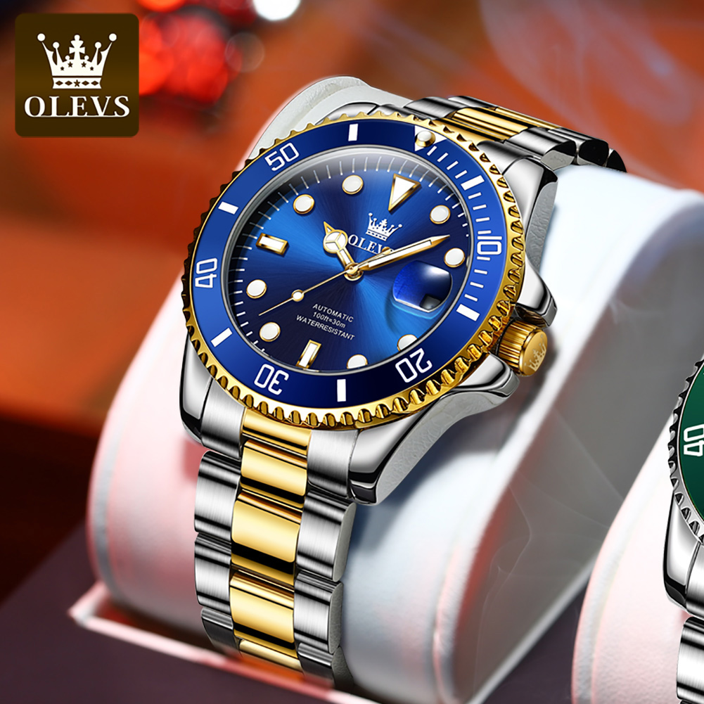 Rolex Watch Datejust - OLEVS 6650 Reloj para hombre, Reloj