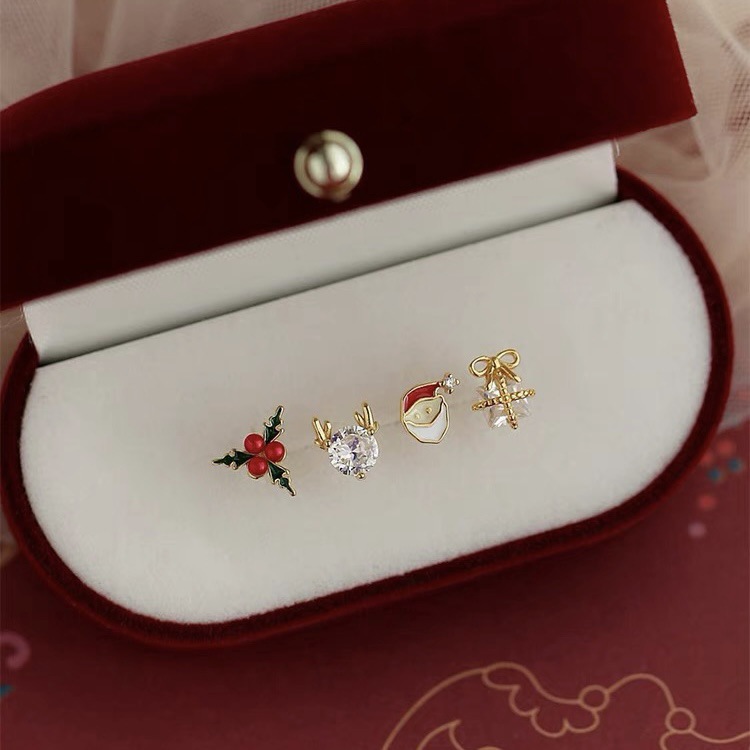Eve Jewelry & Watches Distribuidor Oficial Rolex - Pendientes de circonita con pegamento de