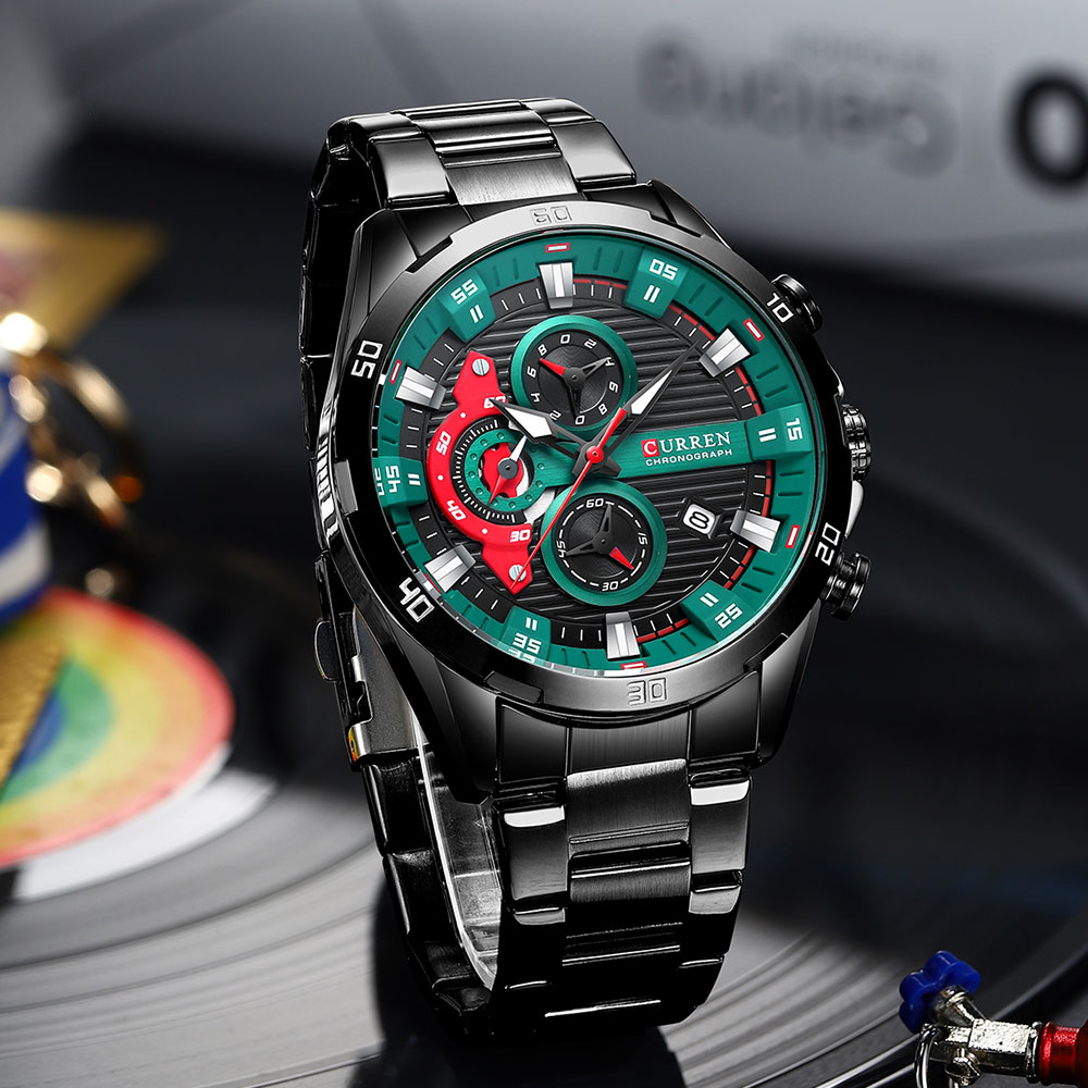 CURREN-Reloj de pulsera para h - Jewelry Inspired Watches reseña y precio