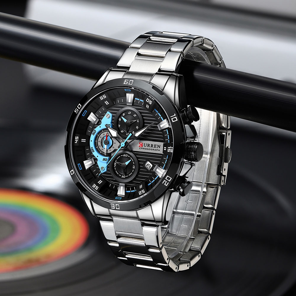 CURREN-Reloj de pulsera para h - Jewelry Inspired Watches reseña y precio