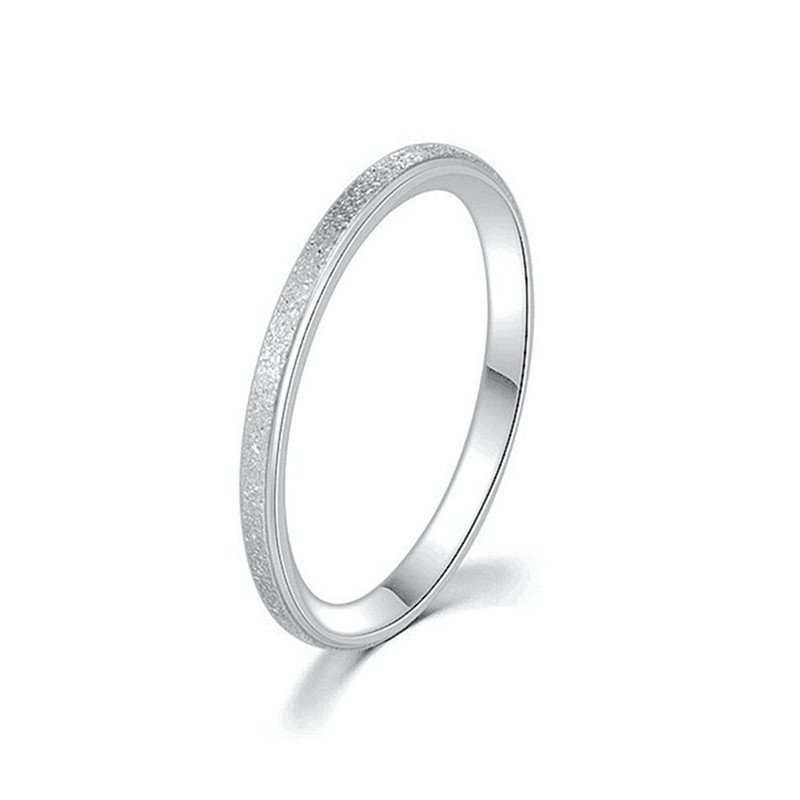 Anillo apilable fino esmerilad - Minimalist Ring Stackable reseña y precio