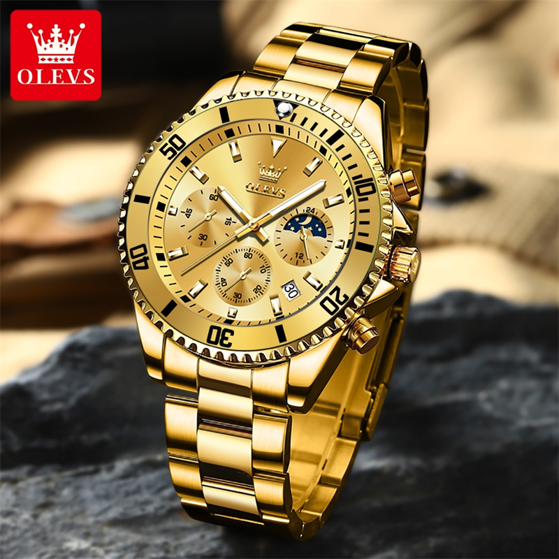 Reloj OLEVS para hombre, reloj - Jewelry Inspired Watches reseña y precio