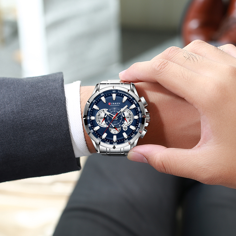 Reloj de pulsera CURREN para h - Jewelry Inspired Watches reseña y precio
