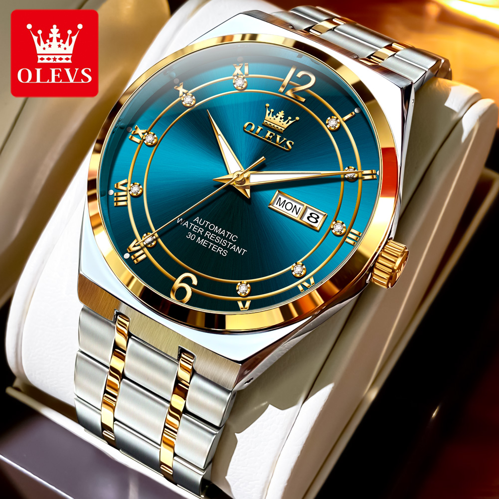 Reloj OLEVS para hombre, reloj - Rolex Watch Datejust reseña y precio