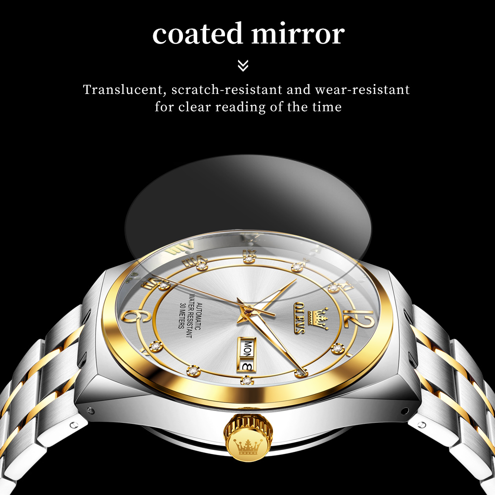 Reloj OLEVS para hombre, reloj - Rolex Watch Datejust reseña y precio