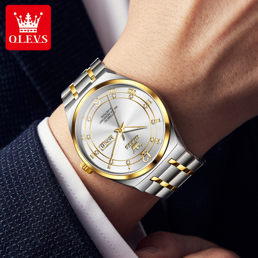 Reloj OLEVS para hombre, reloj - Rolex Watch Datejust reseña y precio