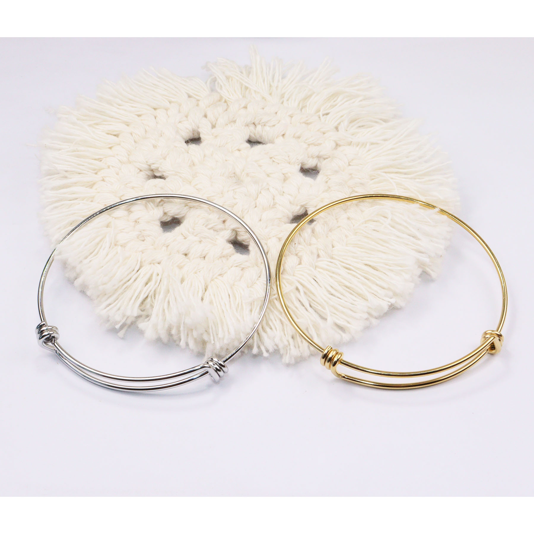 Pulsera ajustable de acero ino - Fine Jewelry & Watches Photos reseña y precio