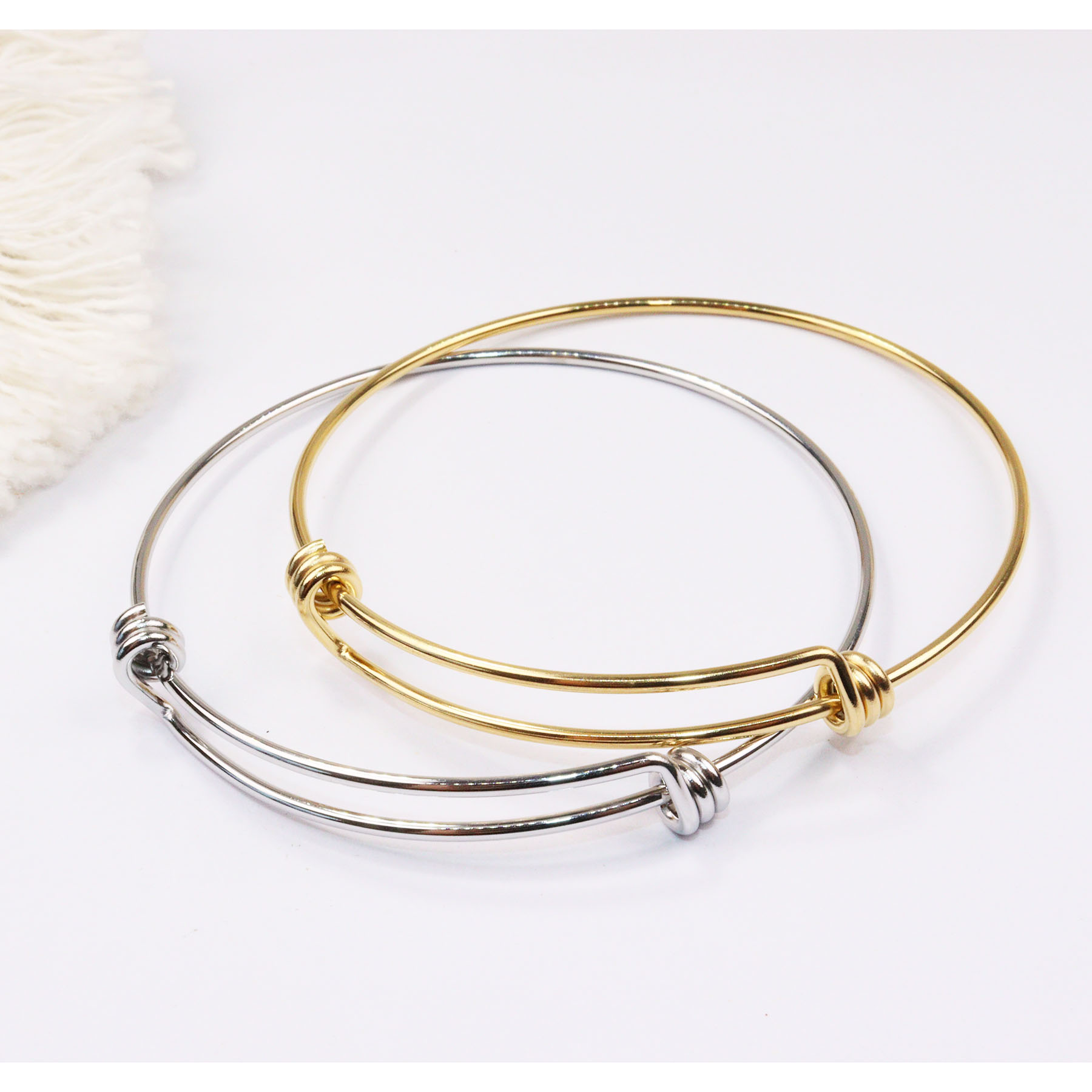 Pulsera ajustable de acero ino - Fine Jewelry & Watches Photos reseña y precio
