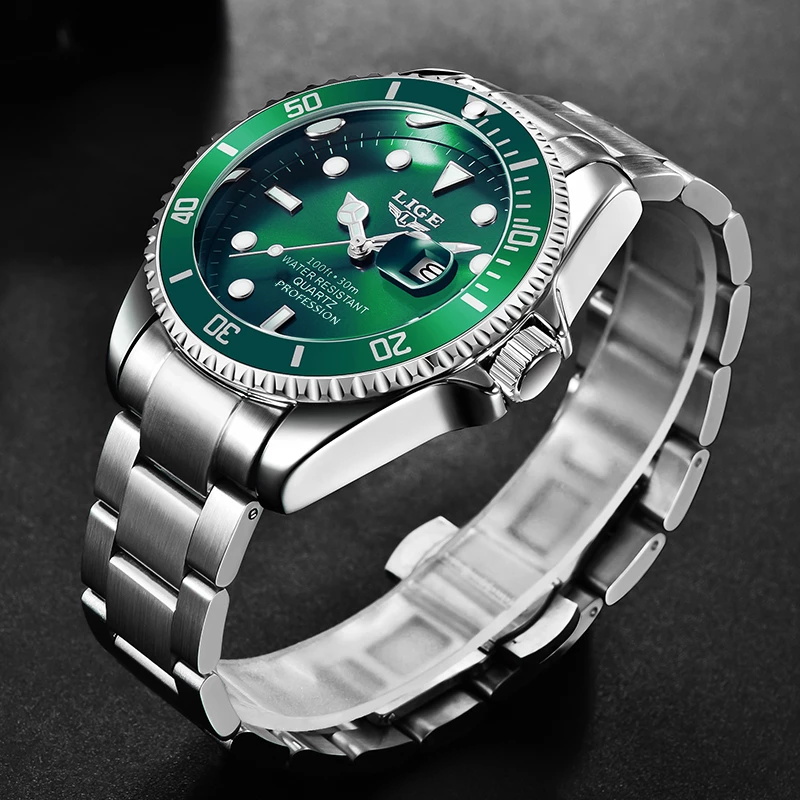 Reloj de buceo LIGE de lujo a  - Jewelry Inspired Watches reseña y precio