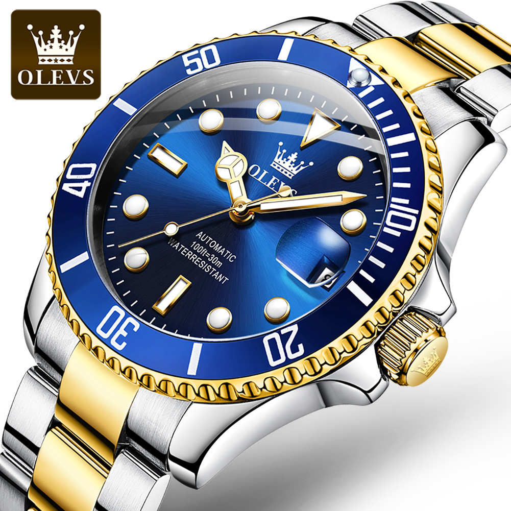 OLEVS 6650 Reloj para hombre,  - Rolex Watch Datejust reseña y precio