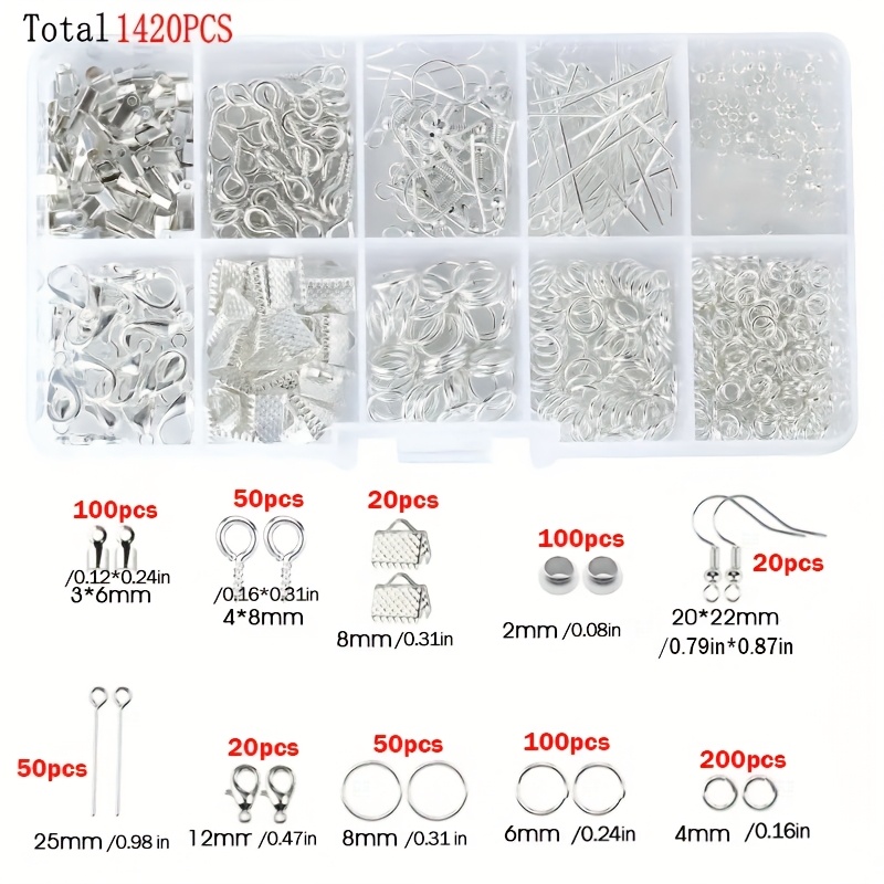 1420 piezas 1 caja Kit de acce - Fine Jewelry & Watches Photos reseña y precio